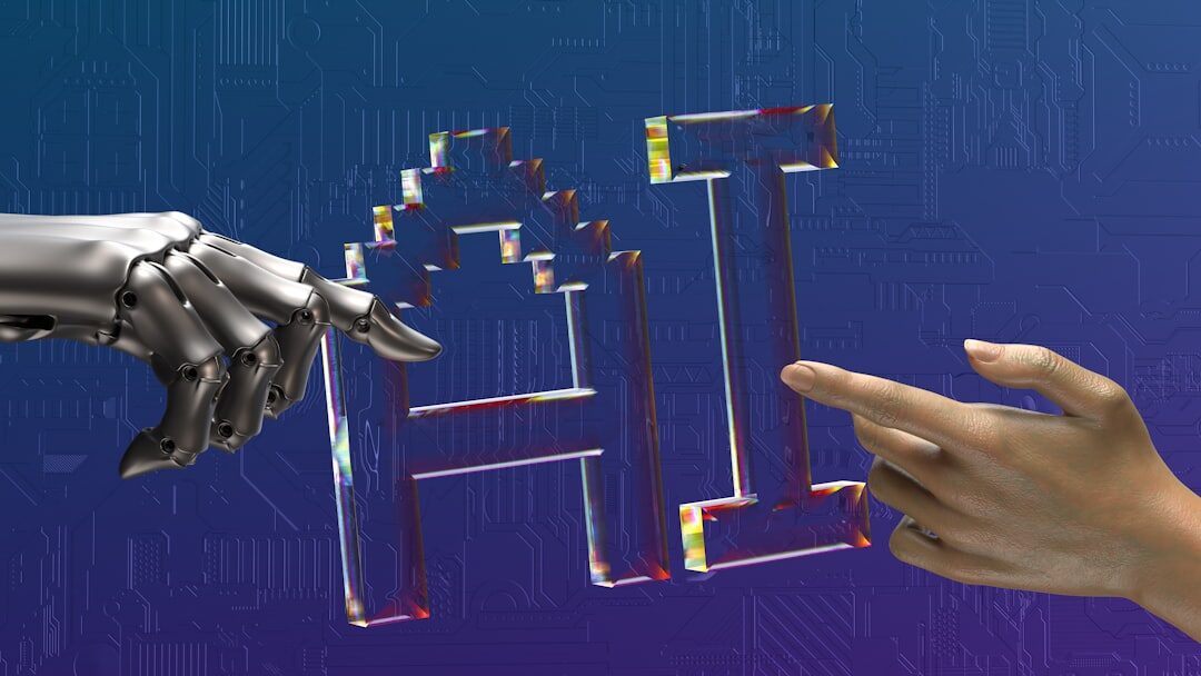 futuristic ai technology